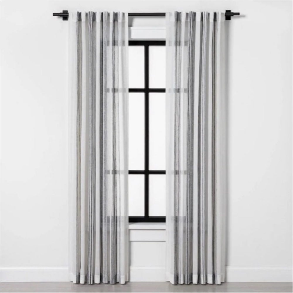 2 Magnolia Home Hearth & Hand curtain panels